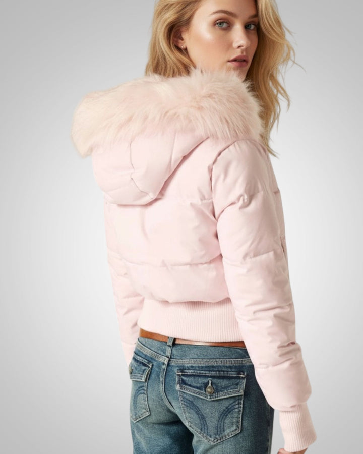 Alma | Manteau d’hiver matelassé pour femme avec capuche