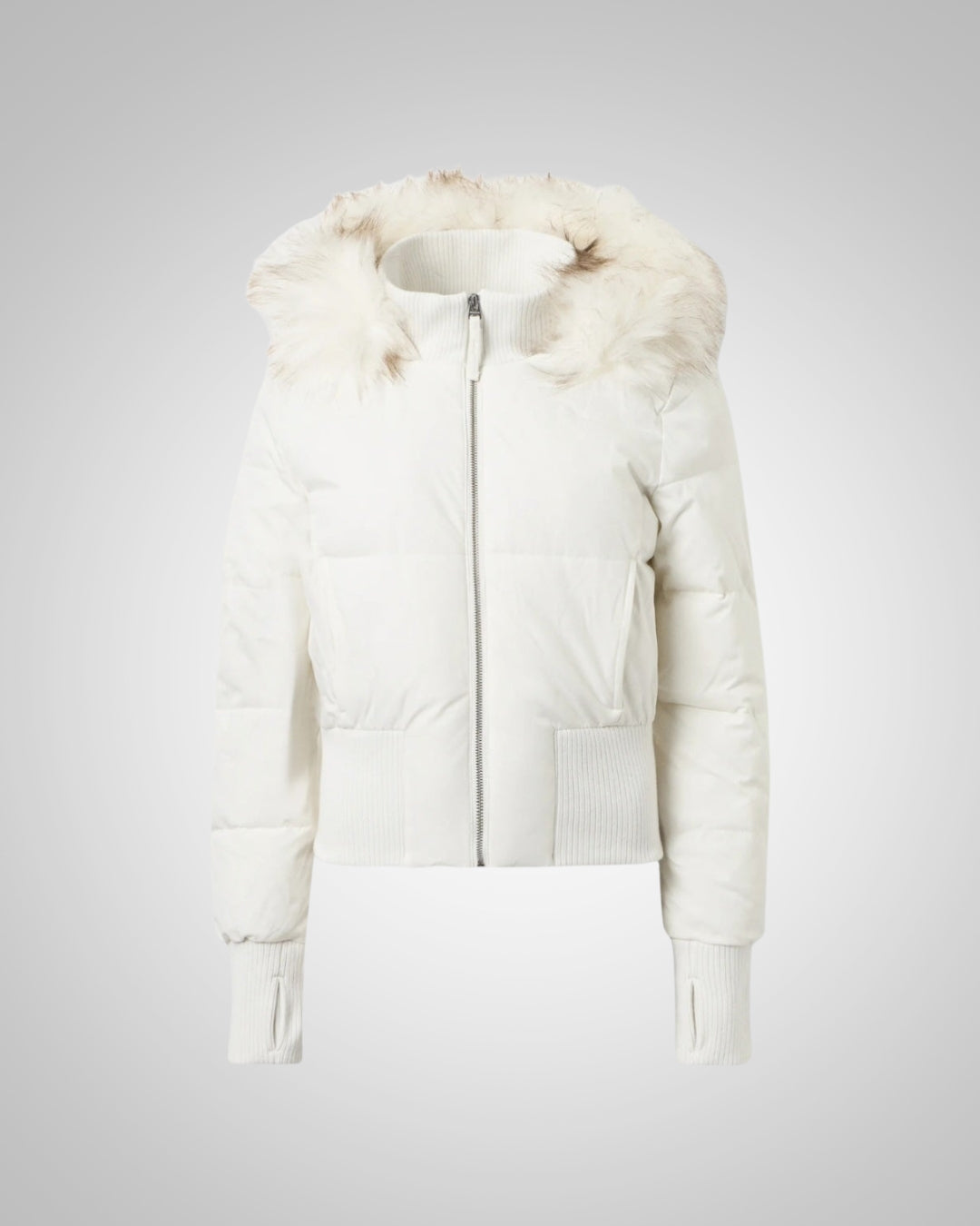 Alma | Manteau d’hiver matelassé pour femme avec capuche