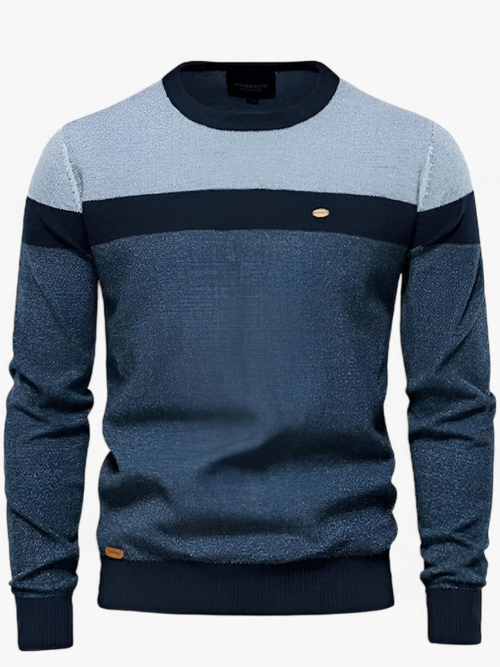 Daniel | Men's Cotton Colorblock Sweater
