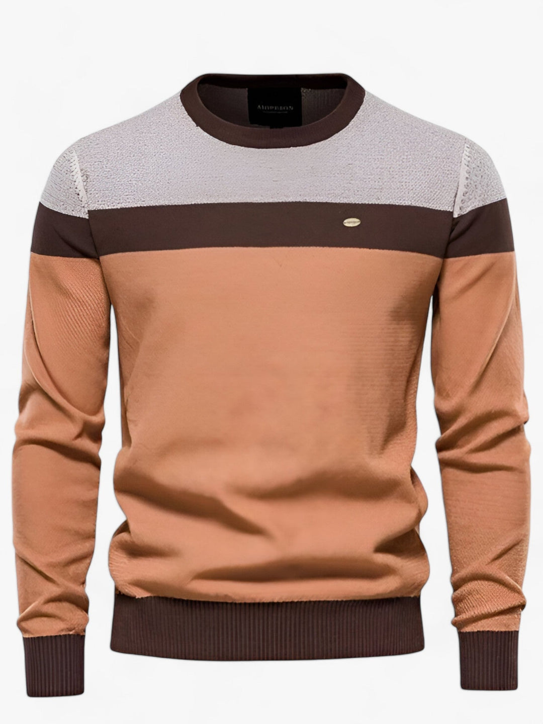 Daniel | Men's Cotton Colorblock Sweater