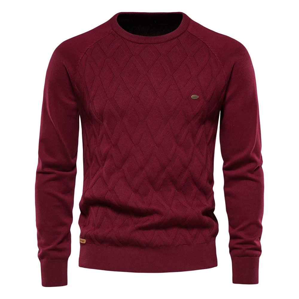 Andrin | Herren Rundhals Strickpullover