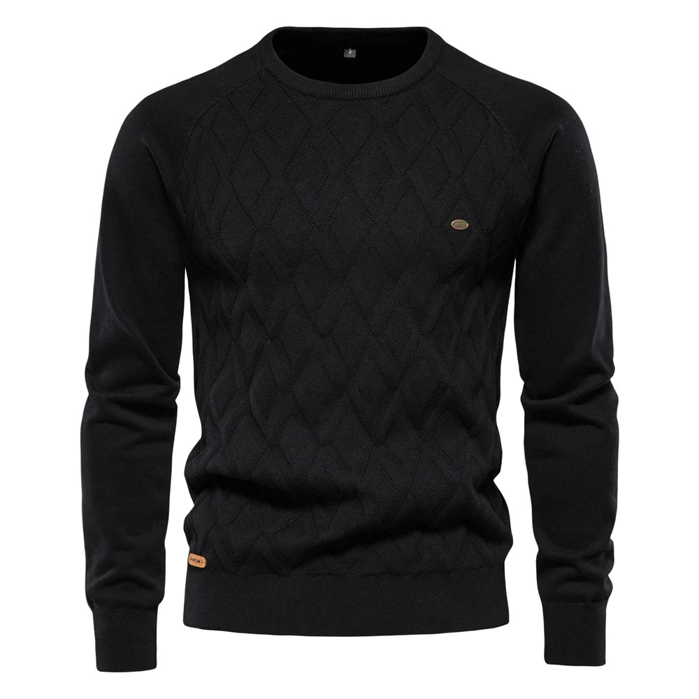 Andrin | Herren Rundhals Strickpullover