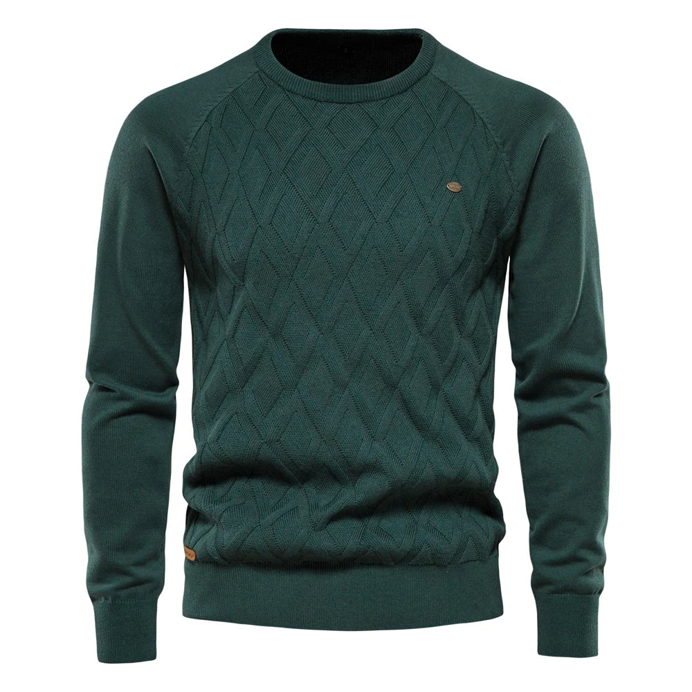 Andrin | Herren Rundhals Strickpullover
