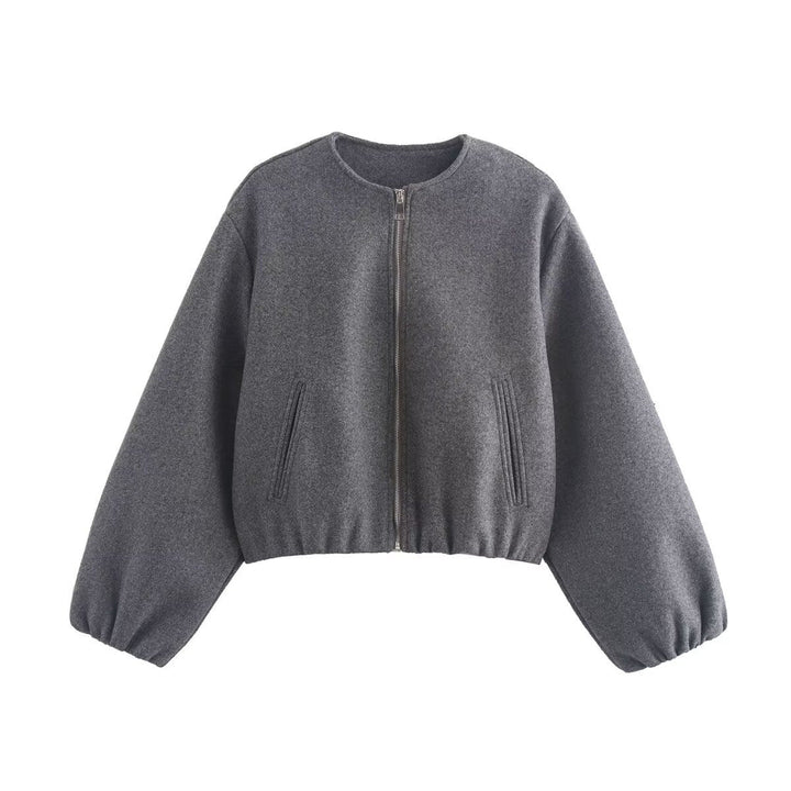 Anja | Women's Cropped Bomber Jacket