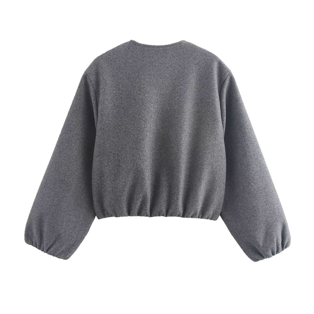Anja | Women's Cropped Bomber Jacket