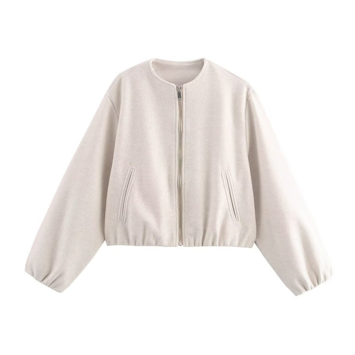 Anja | Women's Cropped Bomber Jacket