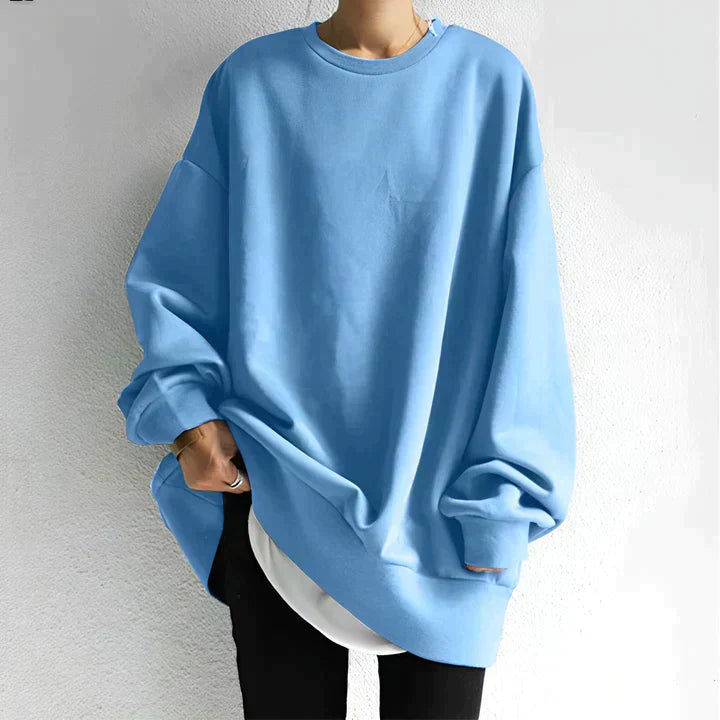 Anja | Sweat-shirt oversize à col rond pour femme