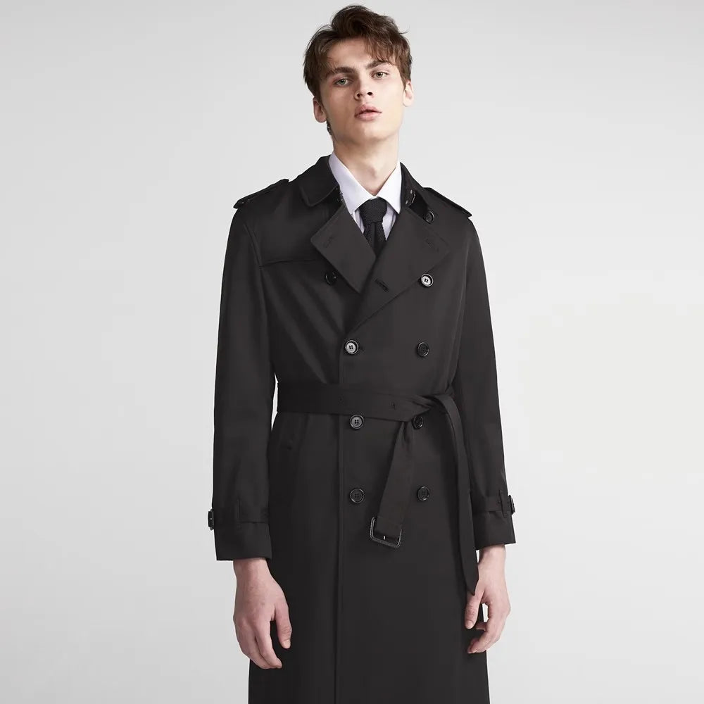 Benjamin | Men's Belted Trench Coat