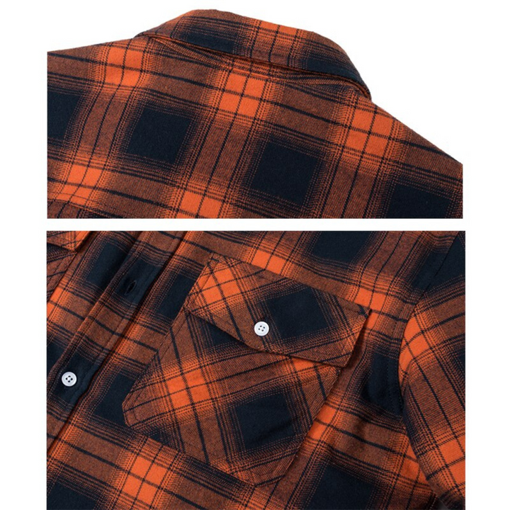 David | Surchemise à carreaux en sherpa pour homme
