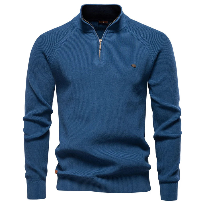 Dominik | Herren Half-Zip Strickpullover