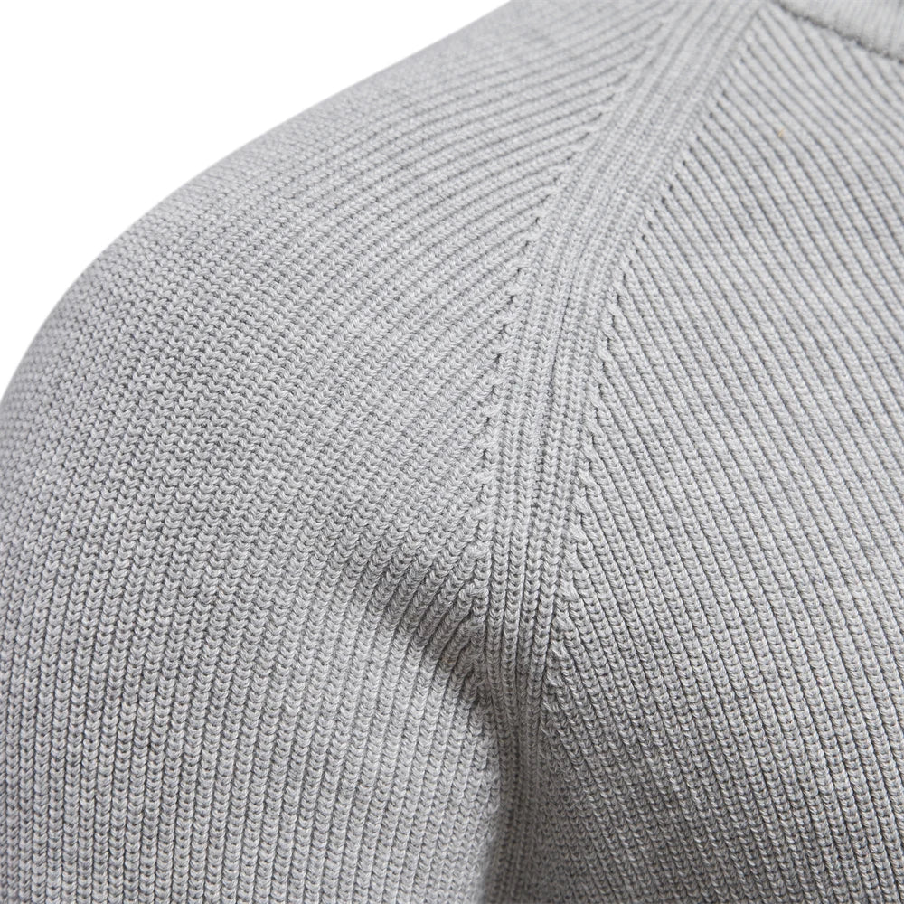 Dominik | Herren Half-Zip Strickpullover