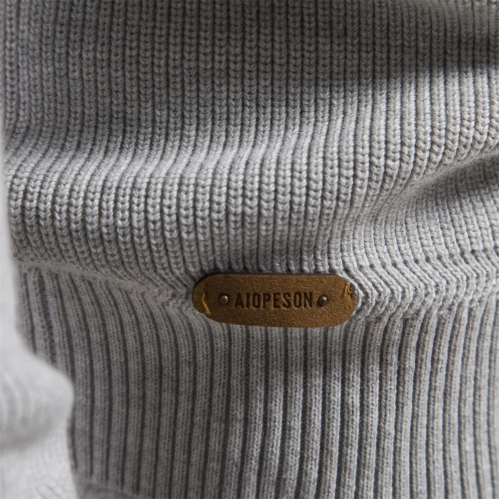 Dominik | Herren Half-Zip Strickpullover