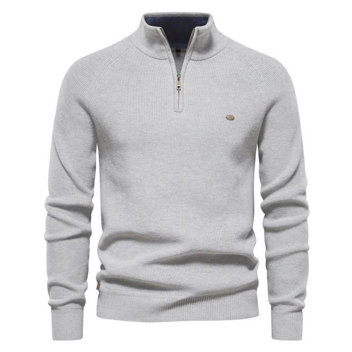 Dominik | Herren Half-Zip Strickpullover
