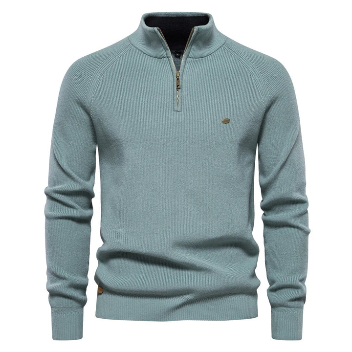Dominik | Herren Half-Zip Strickpullover