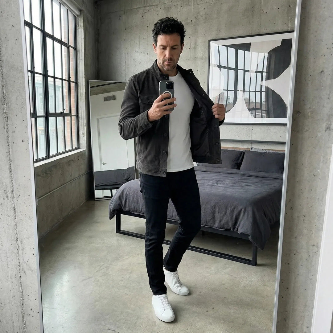 Elia | Men's Suede Jacket