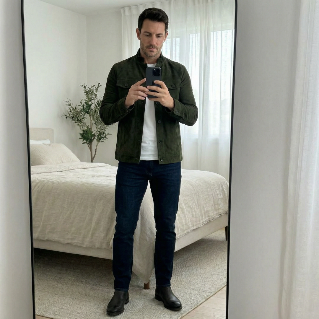 Elia | Men's Suede Jacket