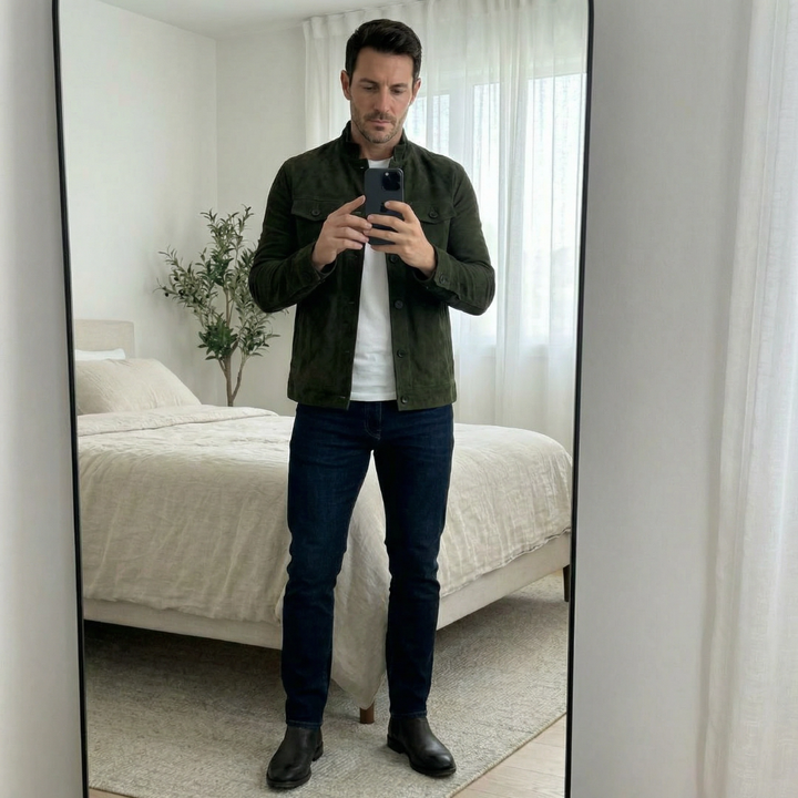 Elia | Men's Suede Jacket