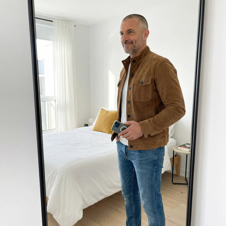 Elia | Men's Suede Jacket