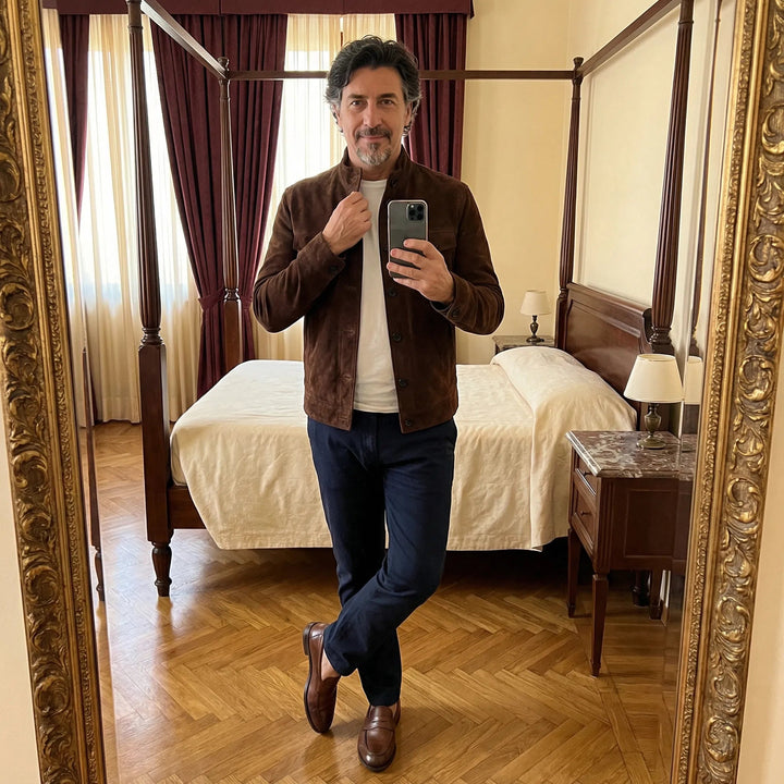 Elia | Men's Suede Jacket