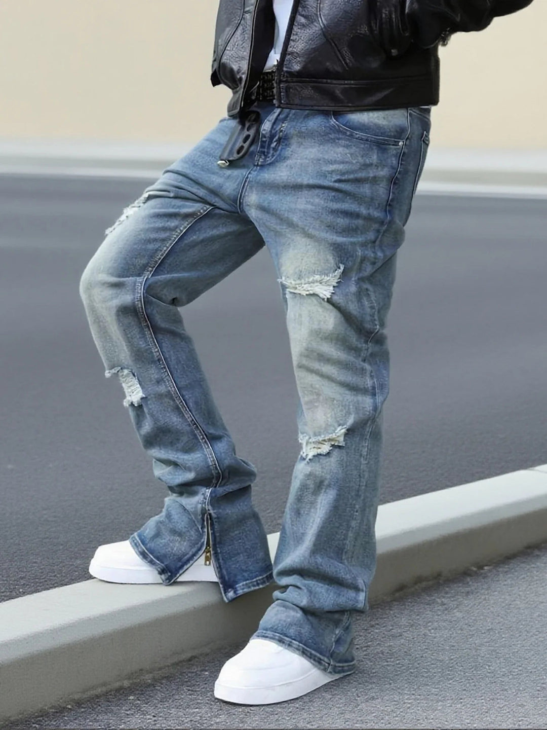Elias | Jean déchiré pour homme