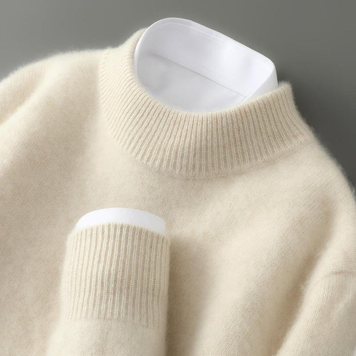 Helena | Pull en maille à col montant pour femme