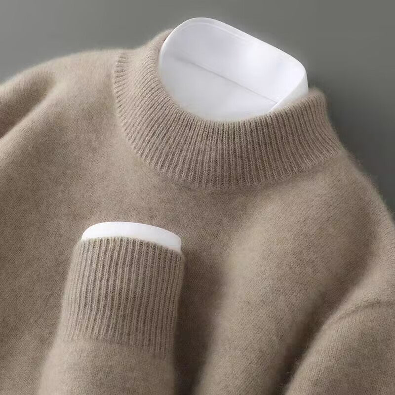 Helena | Pull en maille à col montant pour femme