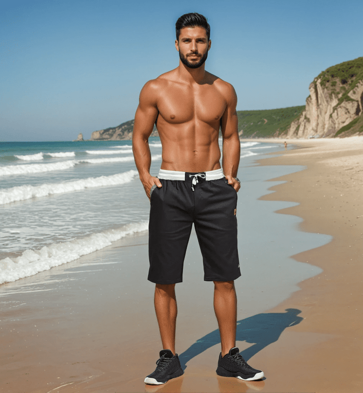Jonas | Short homme longueur genou avec cordon de serrage