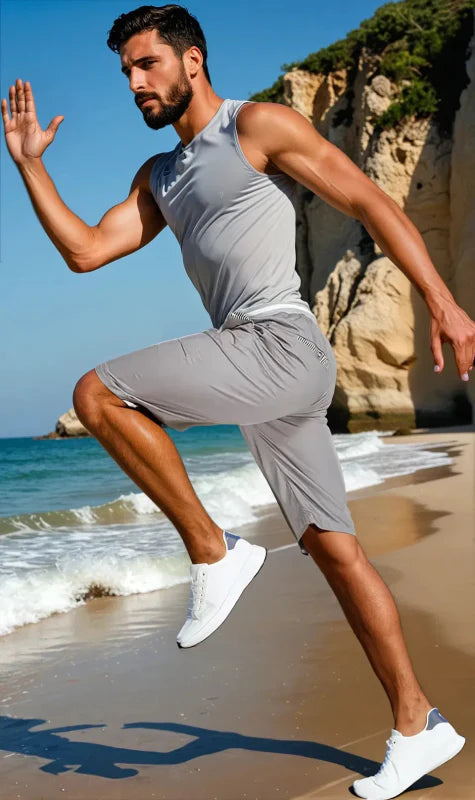 Jonas | Short homme longueur genou avec cordon de serrage