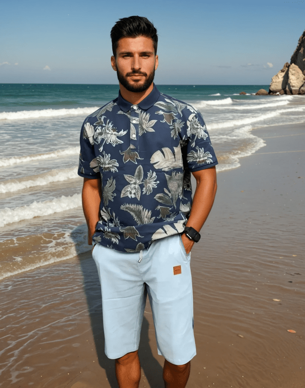Jonas | Short homme longueur genou avec cordon de serrage
