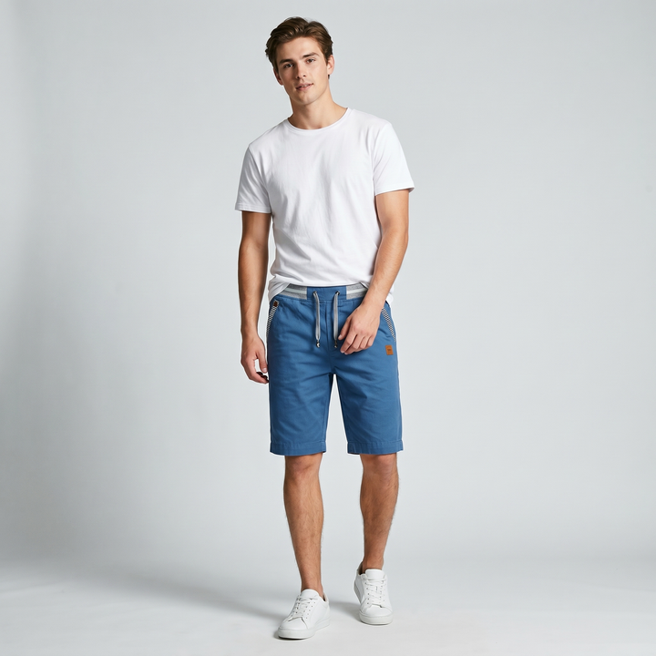 Jonas | Short homme longueur genou avec cordon de serrage