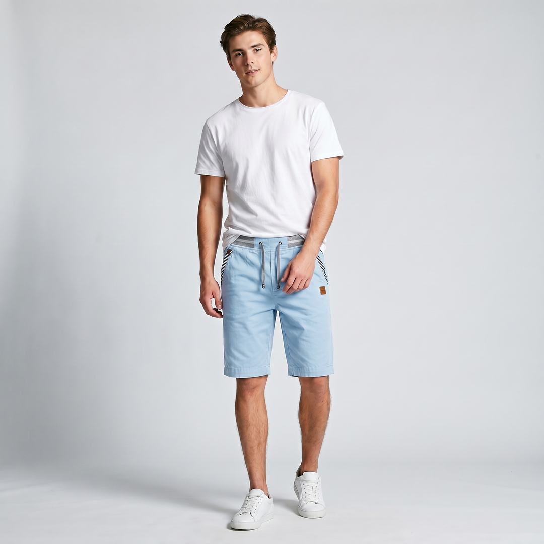 Jonas | Short homme longueur genou avec cordon de serrage