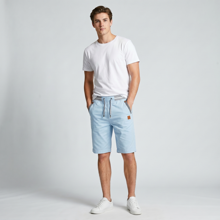 Jonas | Short homme longueur genou avec cordon de serrage