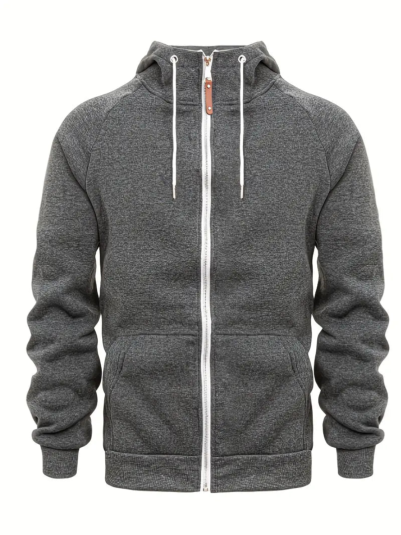 Jonas | Sweat à capuche zippé pour homme