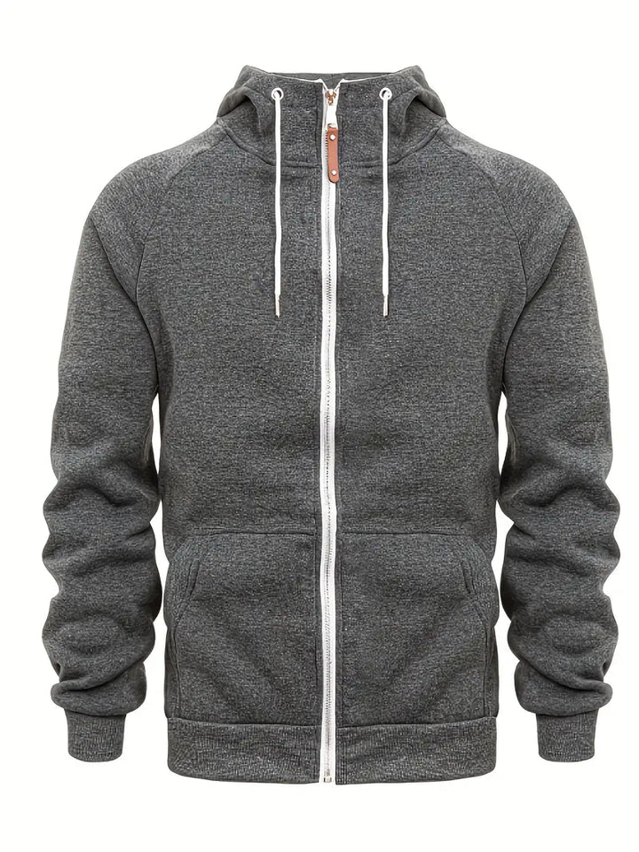 Jonas | Sweat à capuche zippé pour homme