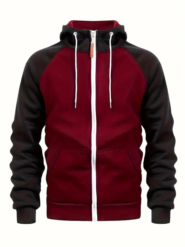 Jonas | Sweat à capuche zippé pour homme