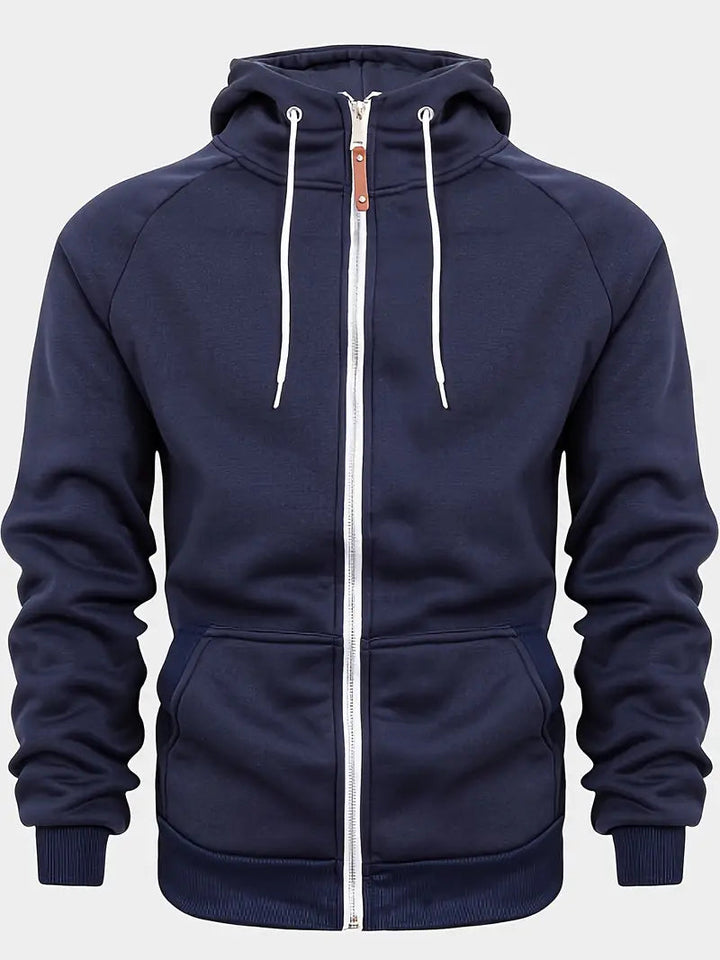 Jonas | Sweat à capuche zippé pour homme