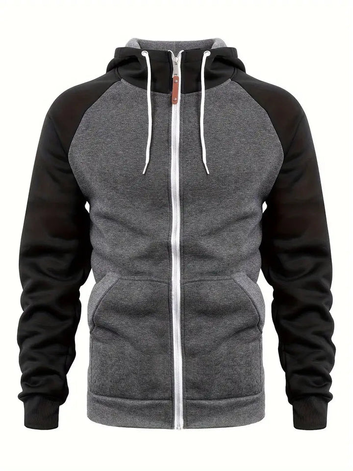 Jonas | Sweat à capuche zippé pour homme