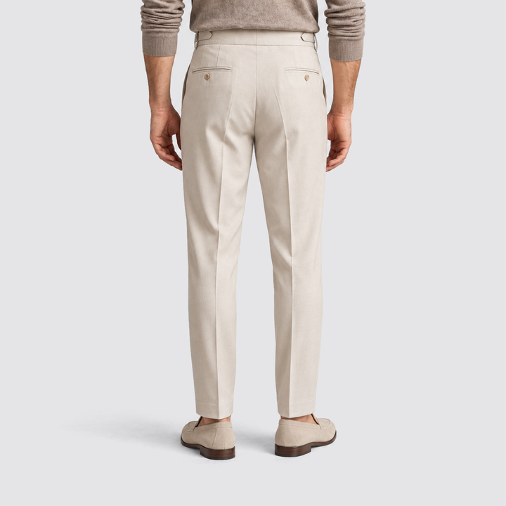 Julian | Pantalon de costume pour homme avec plis