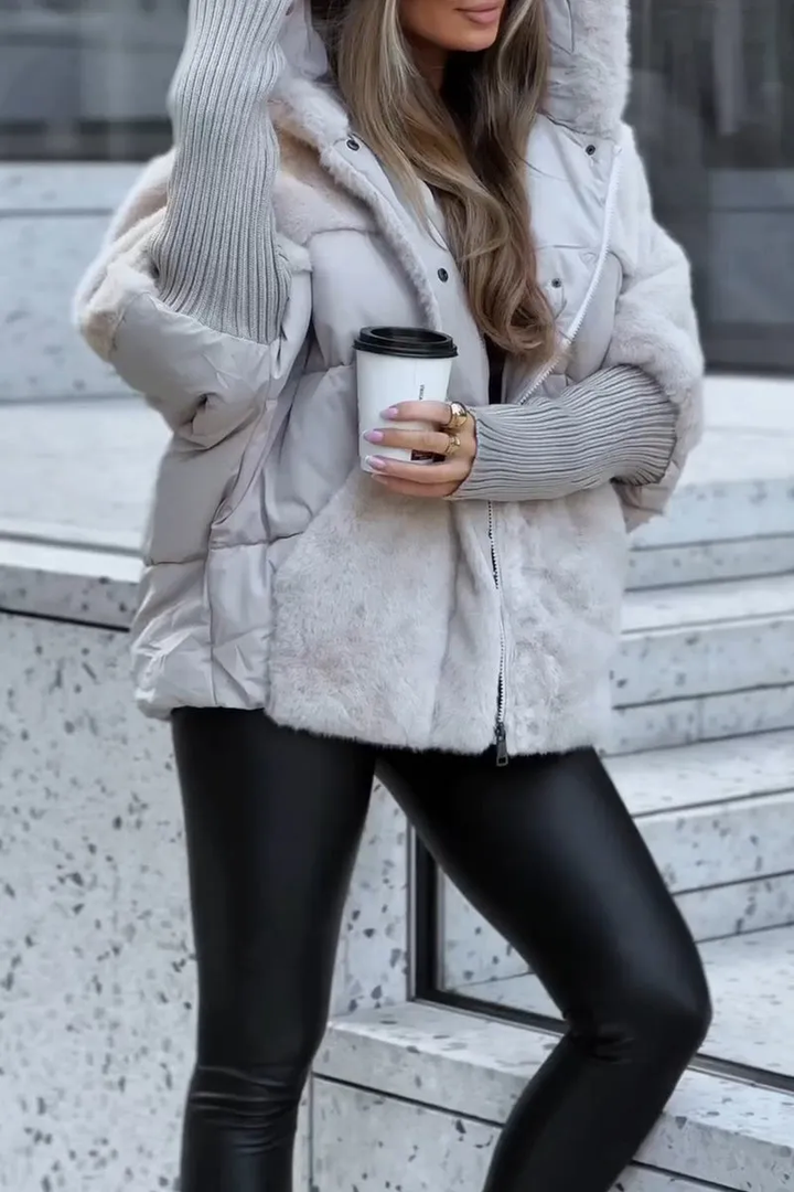 Larissa | Damen Winterjacke im Bomberstil
