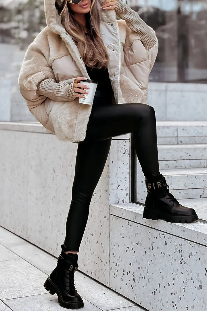Larissa | Damen Winterjacke im Bomberstil