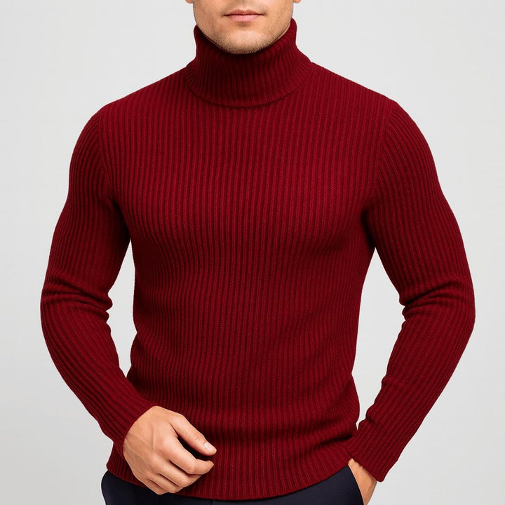 Leon | Men's ribbed turtleneck sweater