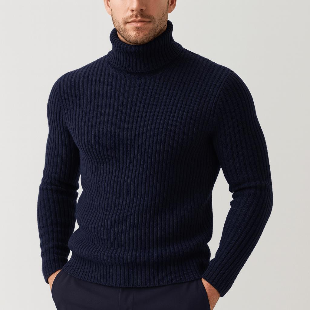 Leon | Men's ribbed turtleneck sweater