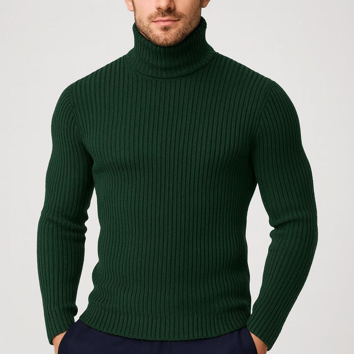 Leon | Men's ribbed turtleneck sweater