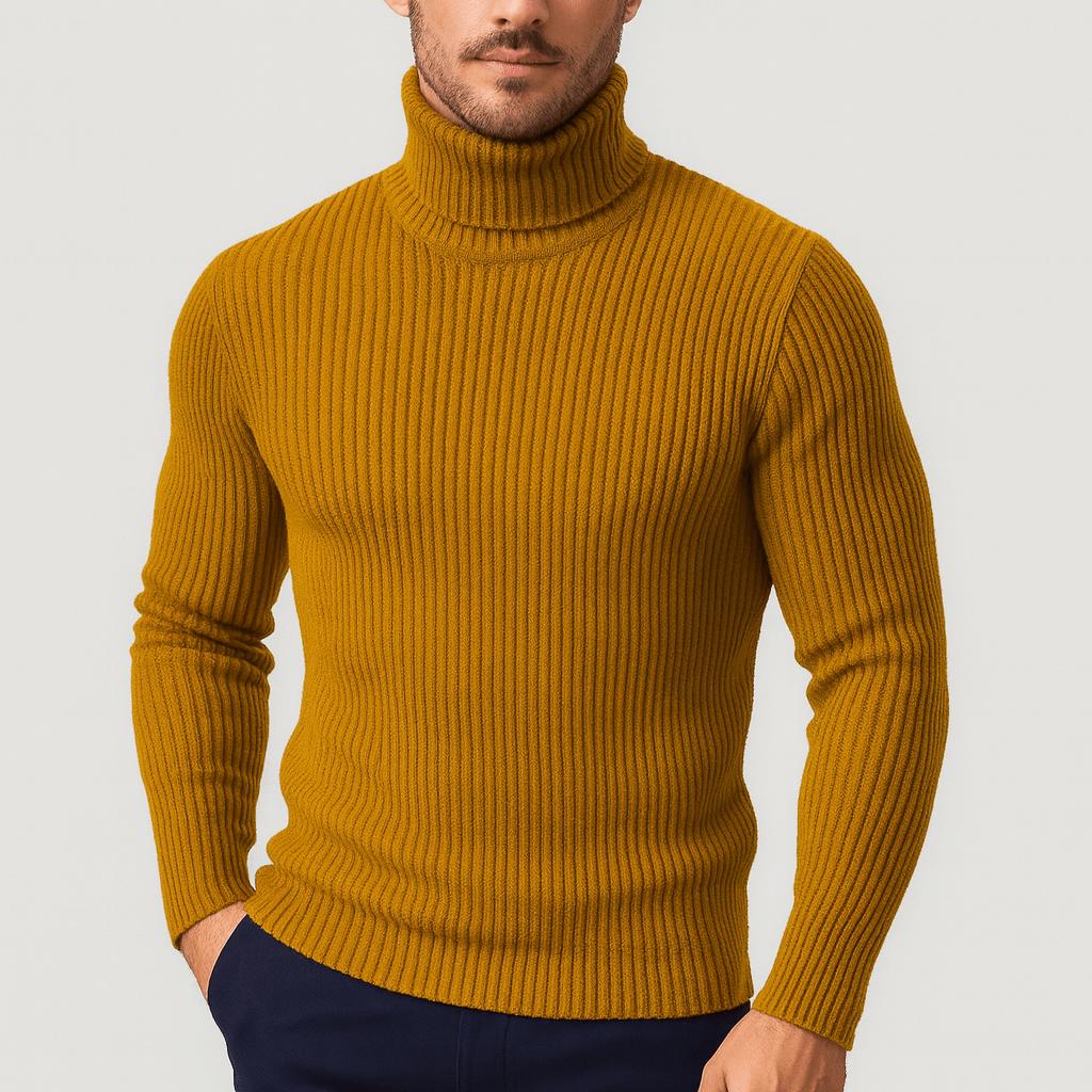 Leon | Men's ribbed turtleneck sweater