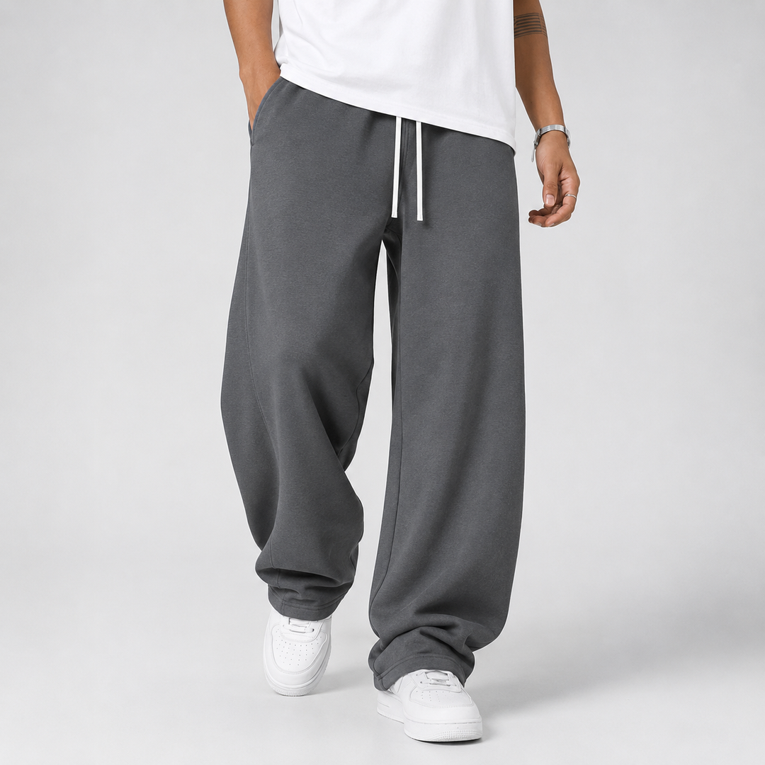 Linus | Pantalon de jogging large pour homme avec cordon de serrage