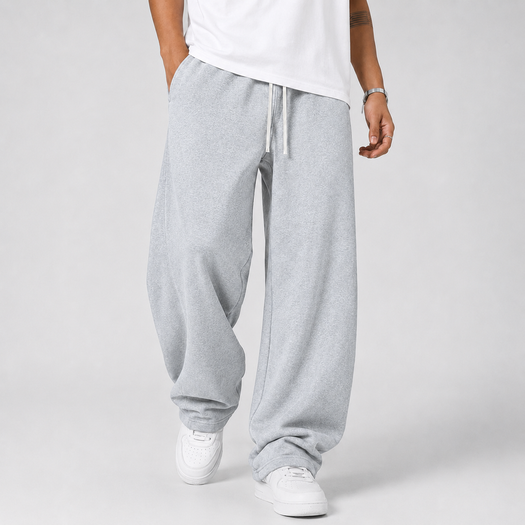 Linus | Pantalon de jogging large pour homme avec cordon de serrage