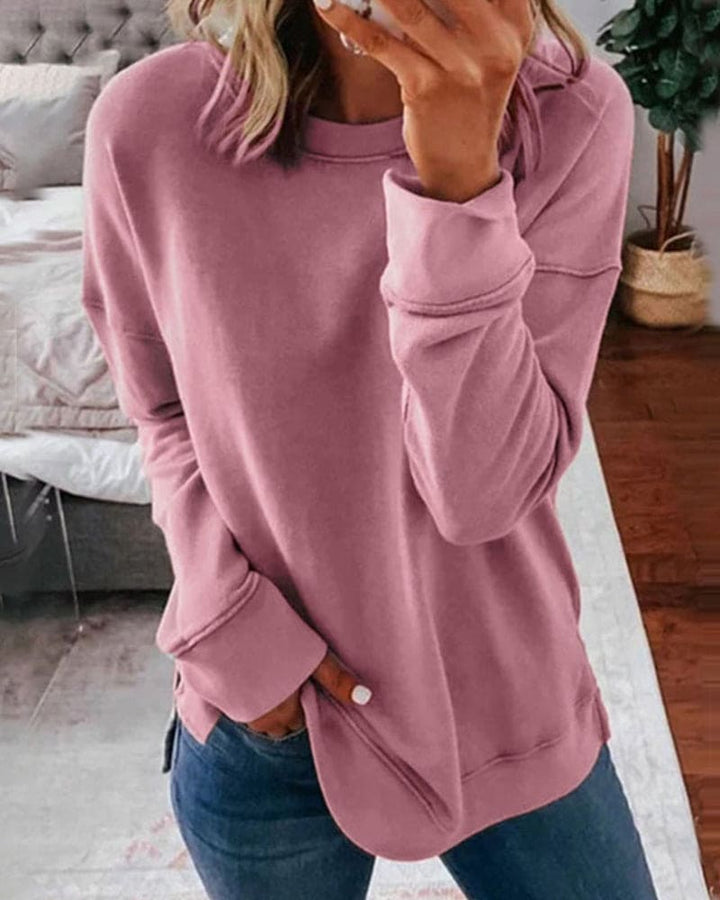 Livia | Damen Rundhals Sweatshirt