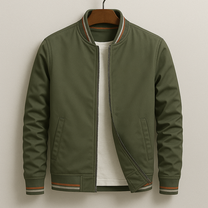 Luca | Herren Bomberjacke mit Streifen
