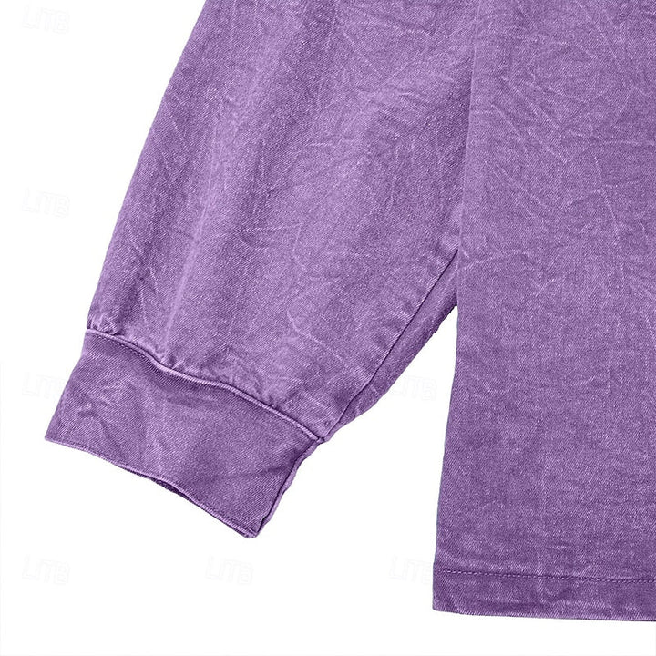 Luca | T-shirt Henley à manches longues pour homme