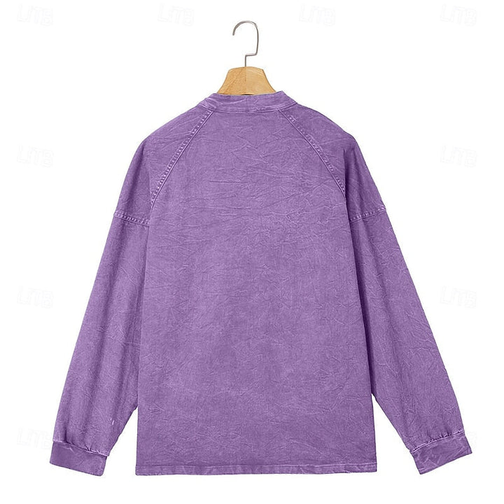 Luca | T-shirt Henley à manches longues pour homme